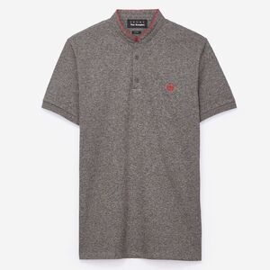 THE KOOPLES Officer Collar Polo Shirt With Contrasting Trim Sz L Classic Fit